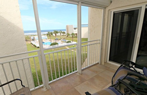 Crescent Beach Apartment | Tradewinds 113--Direct Ocean View, Remodeled Condo in Crescent Beach