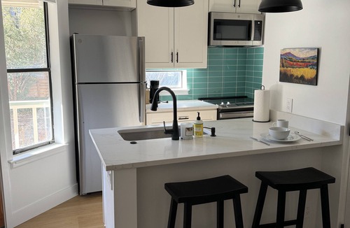 Newlands Condo | Trails, privacy and proximity; downtown condo