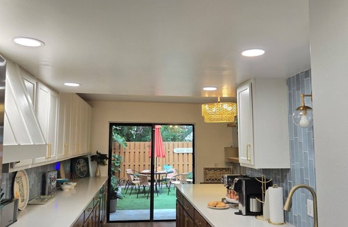 Ocean Woods House | Tropical 3BD, 2.5 BA Hideaway a quick walk to the beach on the Space Coast