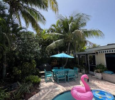 Deerfield Beach House | Tropical Dream Heated Pool House