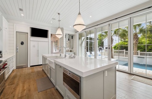 WaterSound Beach House | Two Primary Suites, Pool and Golf Cart