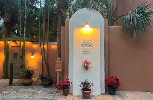 DeLand Cottage | Unique 3-bed mini-resort in downtown DeLand with natural pool and waterfalls.