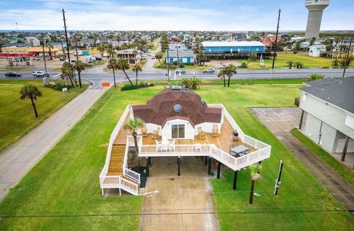 Jamaica Beach House | Unique home with massive deck and close to beach