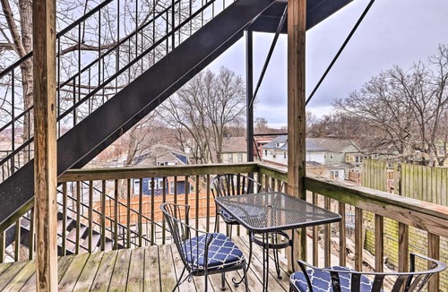 Southmoreland Apartment | Unique Kansas City Apt: Walk to KC Streetcar Stop!