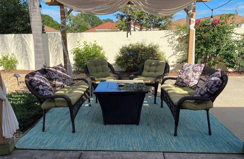 Lady Lake Villa | Unique Villa w/Huge Patio - Includes Golf Cart