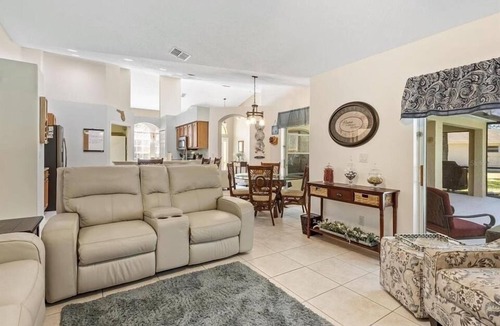 Orange Tree Villa | Upgrades galore! Classy 4 bed home with private pool and spa.