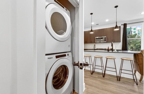 Channel District Apartment | Upscale 2BR Stay | Minutes from Convention Center