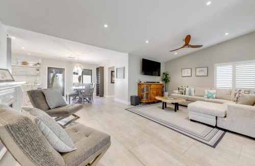 Santa Barbara Estates House | Upscale Home w/Hot Tub: Walk to Pompano Beach!