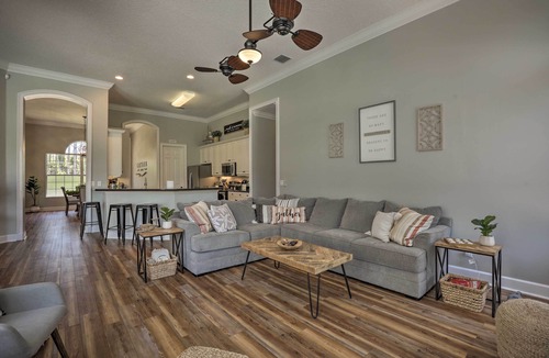 Indian Trails Cottage | Upscale Palm Coast Home w/Pool: 7 Mi to Beaches!