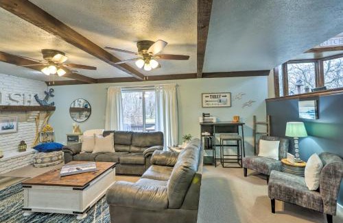 Vermilion House | Vermilion River Home w/Hot Tub & Private Dock!