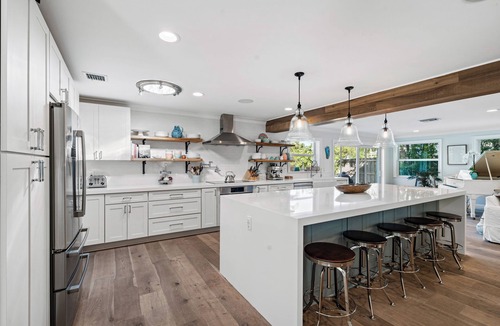 Juno Beach House | Walk to beach from new pet-friendly 4br bungalow with pool & fenced yard