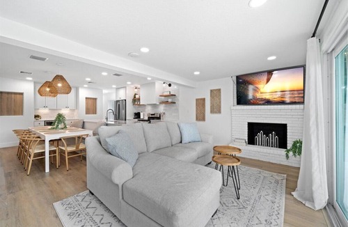Cocoa Isles House | Walk to beach, riverfront, pool home. Bring your boat!