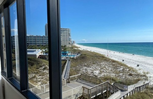 Gulf Lagoon Beach Condo | Wall of Windows to Best View on Panama City Beach (FL)