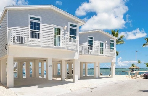 Cudjoe Key House | Waterfront 2BR Home w/Dock + Golf Cart, Open Water Views in Venture Out