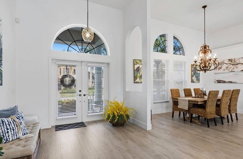 Marco Island House | Waterfront 3BR, heated pool, WiFi, and serene Mid-Island views.
