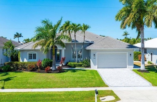 Marco Island House | Waterfront 3BR Marco Island home with heated pool and free WiFi.