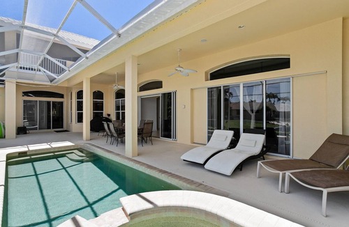 Marco Island House | Waterfront 4BR, 4BA Marco Island home with heated pool and Wi-Fi.