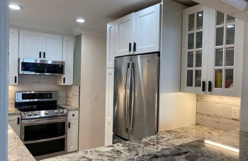Mary Esther Condo | Waterfront-Beach-Swimming-Fishing-Dock-Double sized private Balcony