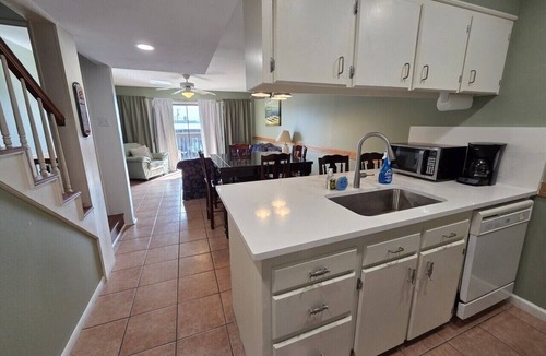 Port O Connor Villa | Waterfront Condo with Private Boat Slip and Community Swimming Pool