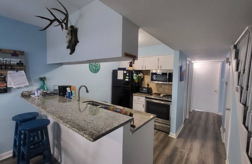Port O Connor Villa | Waterfront Condo with Private Boat Slip and Community Swimming Pool