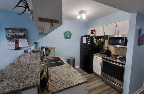 Port O Connor Villa | Waterfront Condo with Private Boat Slip and Community Swimming Pool