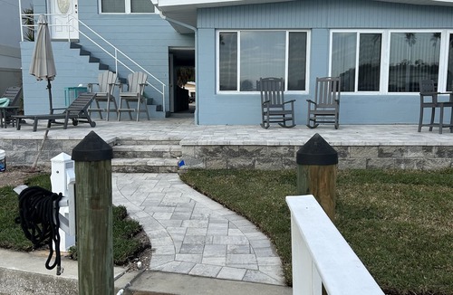 Treasure Island House | Waterfront Home with Dock - King Bed - Ground Level