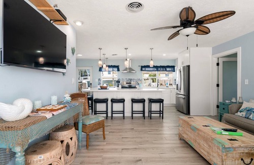 Little Venice House | Waterfront Home w/Private Dock, Outdoor Shower & Home Office - Dog-Friendly