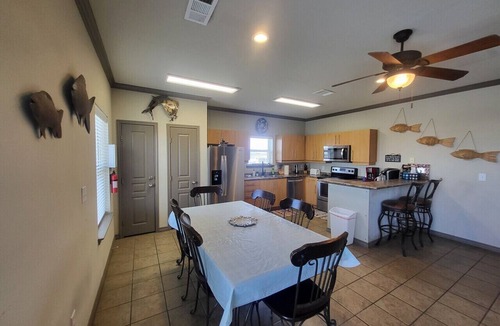 Port O Connor House | Waterfront House with Open Deck and Two Private Boat Lifts