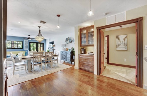 Poinsettia Heights House | Waterfront Oasis w/Heated Pool and Spa, and Close to Beach!