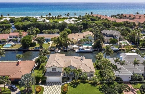 Ocean Ridge House | WATERFRONT on INTRACOASTAL waterway Palm Beach County executive rental