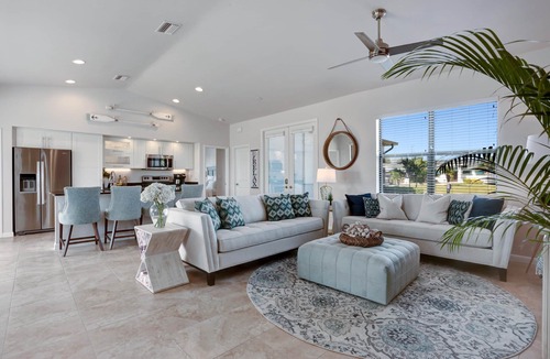 Pelican House | Waterfront Paradise in Cape Coral, 4BR Salt Pool & Spa