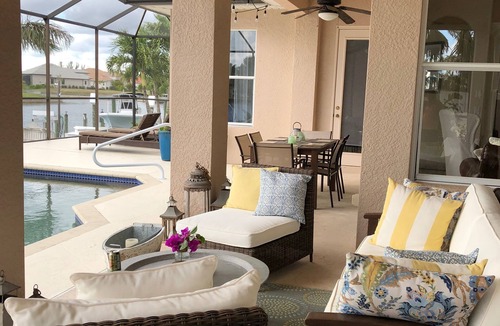 Pelican House | Waterfront Pool Home with Gulf Access
