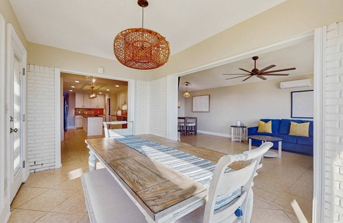 Ono Island House | Waterfront Private Dock & Hot Tub, Pet Friendly HOME with Beach/Ocean views, Grill & Wifi
