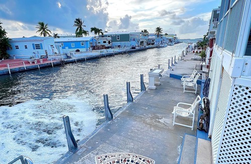 Cudjoe Key House | Waterfront Vacation Rental minutes from key west w boat dock 35 ft ramp entrance