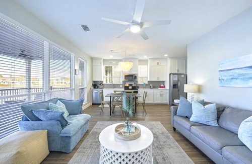 Destin Villa | Waterfront Villa~Beach Service~Steps to Sand~Pool