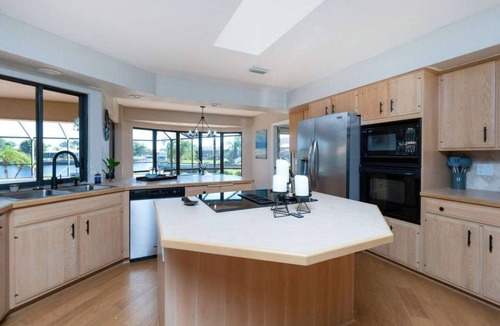 Punta Gorda House | Waterfront Villa with Heated Pool & Spa