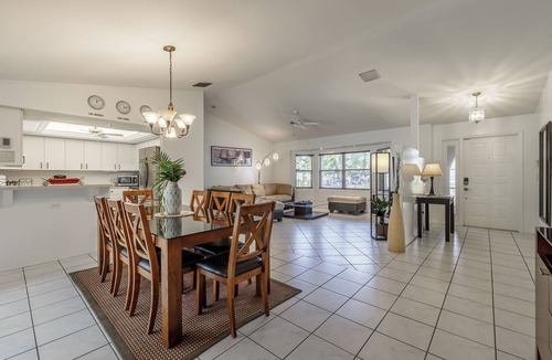 Cape Coral House | Waterfront Villa with Heated Pool & Dock - Villa Calusa - Roelens Vacations