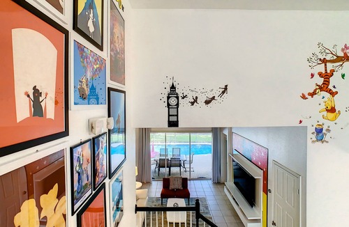 Windsor Hills Villa | Windsor Hills Mickey's Castle Villa, 2mi to Disney! Pool, Spa, Gameroom, Themed