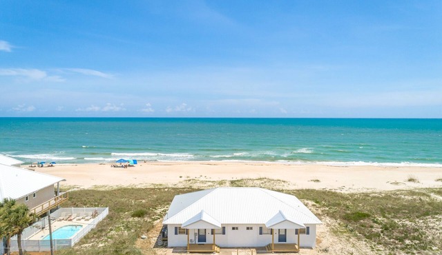 10% off all remaining July weeks! ON THE BEACH, 2bed/1bath, ground level.