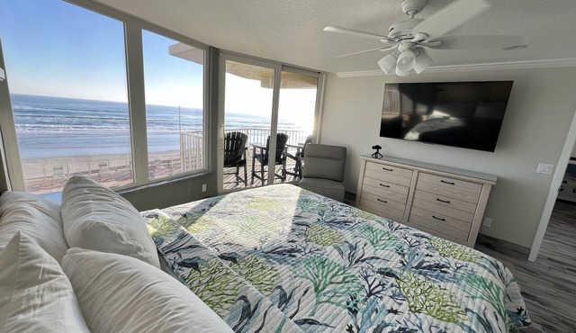 #203 Direct Ocean Front 2nd Floor, 2 King , 1 Queen Murphy, Dog Free 20#