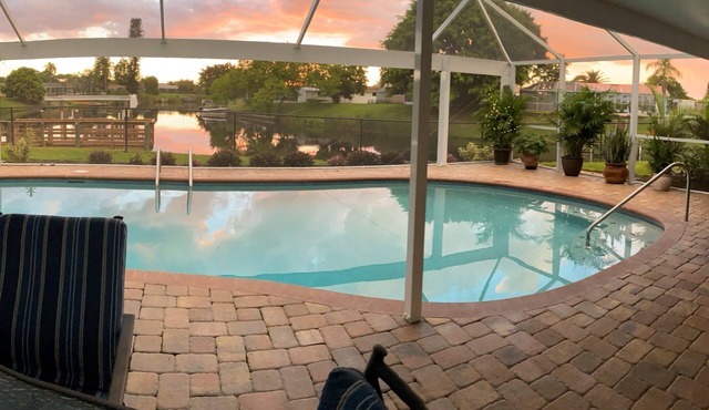 3 Bedroom Waterfront Home w/Heated Saltwater Pool!