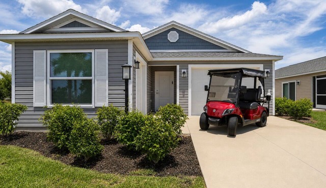 4-Pass Golf Cart Corner Villa Near Sawgrass Grove Office Large Garden