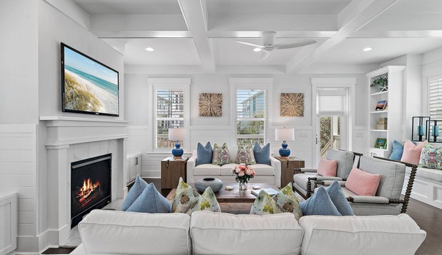After Beach Oasis 30A Luxury 4BR Retreat with Golf Cart & Bikes