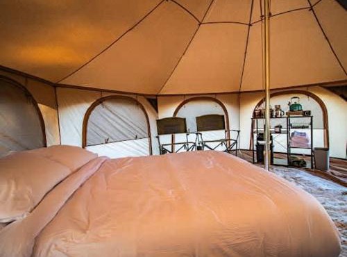 Aztec Ruins tent