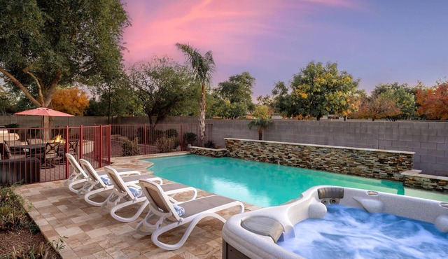 Backyard Oasis | Pool, Theater & Fire Pit