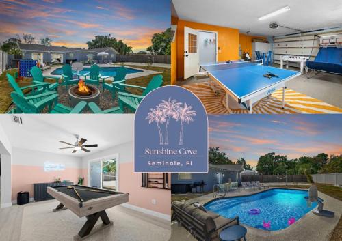 Backyard Oasis w Sand Volleyball Mins to Beach