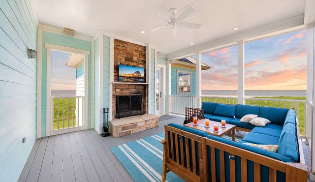 Bay View Beach Home | 6BR | Decks + Views