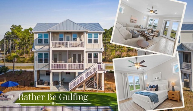Bayfront 4BR Home with Sunset Decks, Putting Green & Bonus Game Room