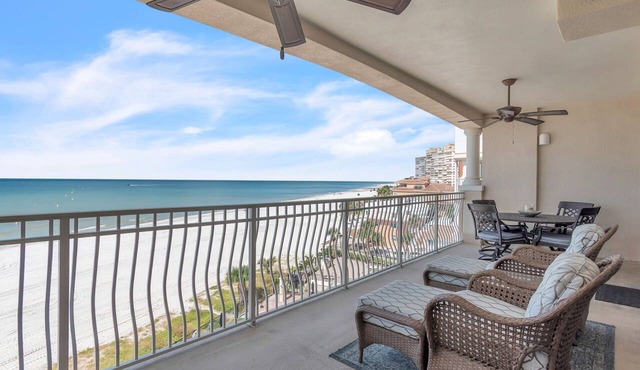 🐬Beachfront Condo - La Vistana #A503 - Heated Pool ☀