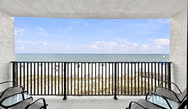 Beachfront Condo | Pools, tennis & gulf views ~ Sleeps 4